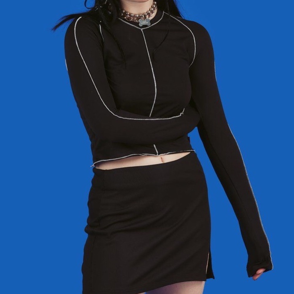 UNIF “Panel Mesh Tee”
